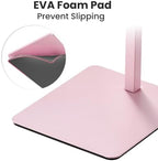 2-Pack Adjustable Tabletop Purse & Banner Display Stands, Pink in Pink, alternate view 7