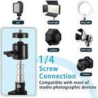 2 Pack Aluminum Light Photography Tripod Stand with Case, 7 Feet Portable Photo Video Tripod Stand for, alternate view 3