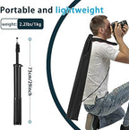 2 Pack Aluminum Light Photography Tripod Stand with Case, 7 Feet Portable Photo Video Tripod Stand for, alternate view 6