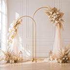 2 Pack Arch Backdrop Stand (7.2FT/6FT), Balloon Arch Stand, alternate view 2