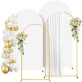 2 Pack Arch Backdrop Stand and Cover Set (7.2FT/6FT), Balloon Arch Stand