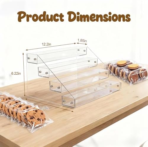 2 Pack Cookie Display Stand for Cookies Display, Suitable for Bakers & Vendors, Parties, Craft Fairs and Market, alternate