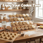 2 Pack Cookie Display Stand for Cookies Display, Suitable for Bakers & Vendors, Parties, Craft Fairs and Market, alternate