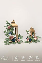 2 Pack Dusty Rose Artificial Flower Garlands 2 FT, alternate view 4