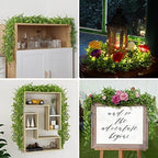2 Pack Eucalyptus Garland 12Ft Fake Vines Artificial Greenery Garland, alternate view 6
