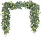 2 Pack Eucalyptus Garland 6 FT Lush Artificial Greenery Faux Vines