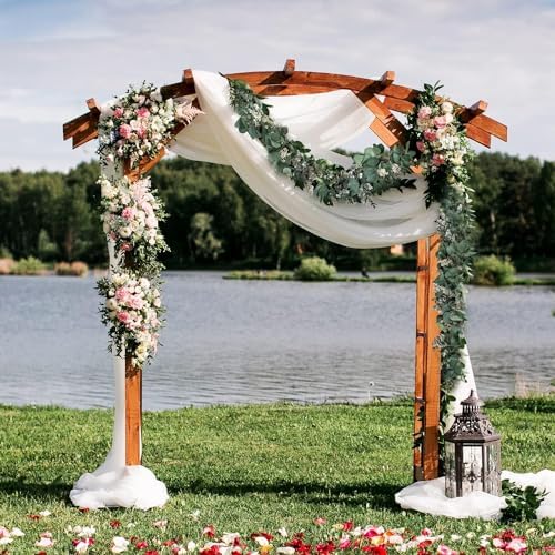2 Pack Eucalyptus Garland Artificial Greenery Vines with Buds, alternate view 5