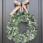 2 Pack Eucalyptus Garland Artificial Greenery Vines with Buds, alternate view 6