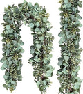2 Pack Eucalyptus Garland Lush Artificial Greenery Faux Vines