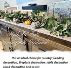 2 Pack Eucalyptus Garland Lush Artificial Greenery Faux Vines, alternate view 4