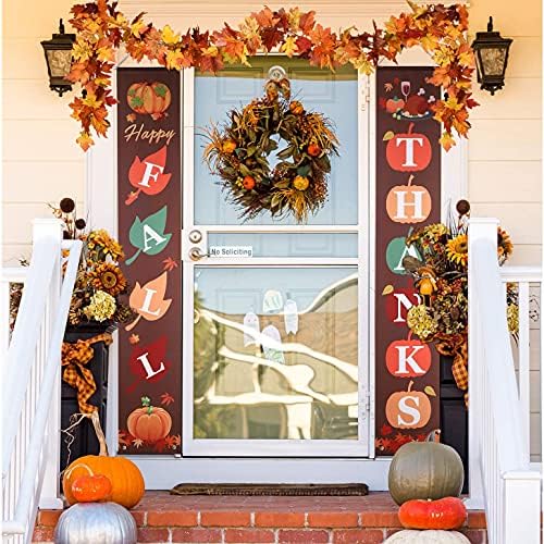 2 Pack Fall Maple Leaf Hanging Vine Garland Artificial Autumn Foliage Thanksgiving Decor for Home Wedding, alternate view 4