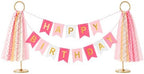 2 Pack Gold Table Banner Stand Banner Holder Garland Display Stand in Gold, alternate view 7
