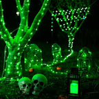 2 Pack Green Fairy Lights Battery Operated, Total 400 LED 132ft, alternate view 2
