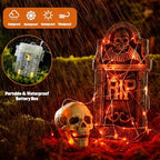 2 Pack Halloween Fairy Lights Battery Operated, Total 400LED 132ft, alternate view 6
