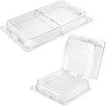 2 Pack Polycarbonate Hinged Dome Cover with Handle