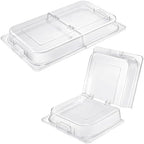 2 Pack Polycarbonate Hinged Dome Cover with Handle