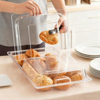 2 Pack Polycarbonate Hinged Dome Cover with Handle, alternate view 5