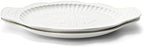 2 Pack Porcelain Oval Serving Platters, 14 Inch Large Embossed White Serving Plates for Entertaining, Oven Safe, alternate