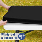 2 Pack Rectangle Spandex Fitted Table Cloth, Elastic Tablecloth, alternate view 3