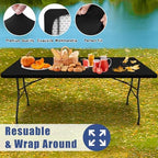 2 Pack Rectangle Spandex Fitted Table Cloth, Elastic Tablecloth, alternate view 5