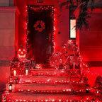 2 Pack Red Halloween Lights Indoor, 100 LED 33FT Red String Lights, alternate view 3