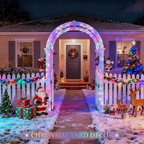2 Pack Solar Fairy Lights, Each 33FT 100 LED, Multi-Colored, alternate view 3