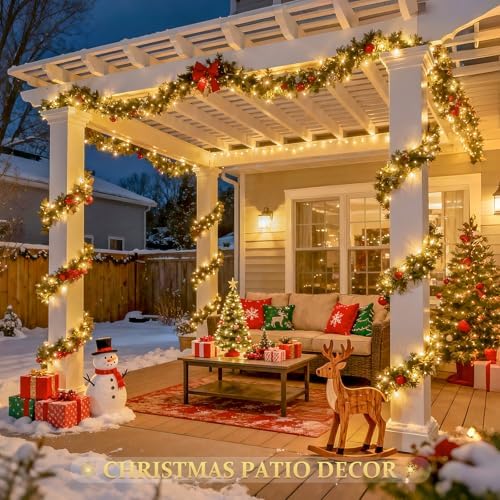 2 Pack Solar Fairy Lights, Total 200 LED 66FT Solar String Lights, alternate view 3