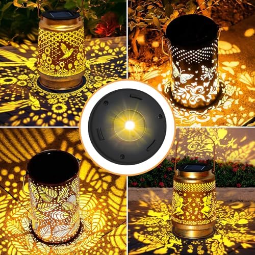 2 Pack Solar Lights Replacement Top, 3.3 inch Top, 2.91 inch Bottom, Waterproof, Warm White in Warm White, alternate view 3