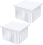 2 Pack Spandex Elastic Fitted Table Cloth Skirt for 3FT Table