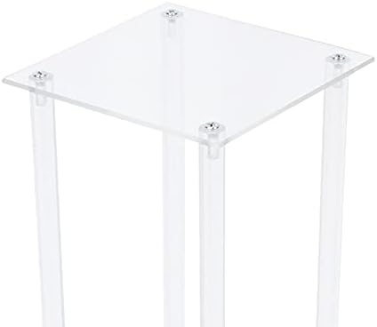2 Pack Square Acrylic Flower Stand Wedding Centerpieces Tabletop Decor Clear Display Rack (2 Pack(60cm)), alternate view 6