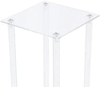 2 Pack Square Acrylic Flower Stand Wedding Centerpieces Tabletop Decor Clear Display Rack (2 Pack(60cm)), alternate view 6
