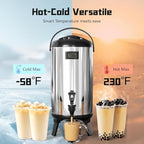 2 Pack Stainless Steel Insulated Beverage Dispenser 3.2 Gallon/12 L, alternate view 5