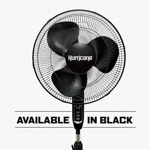 2-Pack Supreme 16-Inch Oscillating Pedestal Stand Fan with Remote, White - Quiet Operation Corded Electric, alternate view 7