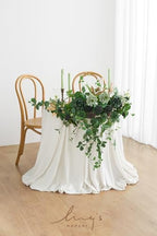 2 Pack Terracotta Floral Garland Wedding Arch Flowers, alternate view 2