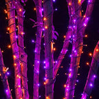 2 Pack Total 400LED 132FT Halloween Solar String Outdoor Lights, 8 Modes Waterproof Halloween Lights for Bedroom, alternate