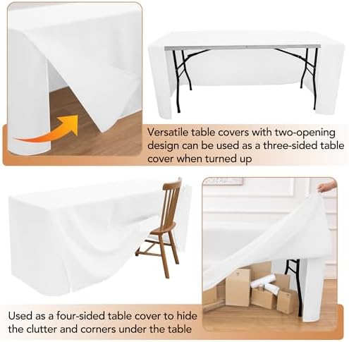 2 Pack Versatile White in 6FT|2 Pack in Versatile White, alternate view 4