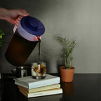 2-Pack Water Pitcher with Lid 1 Gallon Pitcher - Navy in Navy, alternate view 5