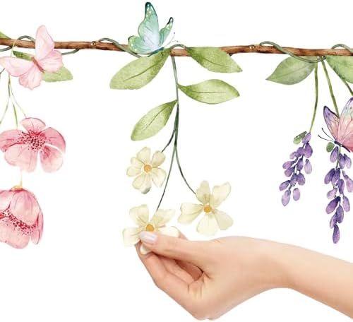 2 Pack Wildflower Garland, Wildflower Party Decorations, alternate view 4