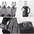 2 Packs 2M/78.7inch Drop Pantograph for Studio Ceiling Rail System, alternate view 4