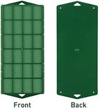 2 Packs Floral Foam Cage Rectangle Flower Cage Holders with Floral Foam Flower Arrangement Supplies for Fresh, alternate view