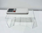 2 PC Clear Acrylic Risers, Acrylic Display Risers Shelf Showcase Fixtures for Jewelry, Display Stand for Amiibo, alternate