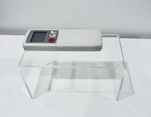 2 PC Clear Acrylic Risers, Acrylic Display Risers Shelf Showcase Fixtures for Jewelry, Display Stand for Amiibo, alternate