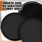 2 Pcs Bar Service Tray Round Plastic Non Slip,11", alternate view 3