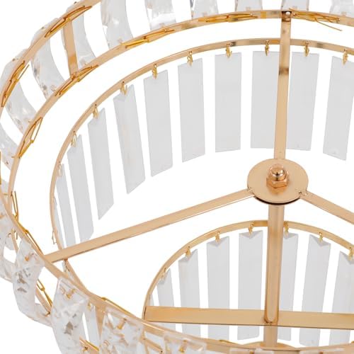 2 Pcs Crystal Flower Stand Wedding Centerpieces for Tables, 32in/82cm Height Flower Arrangement Holders Metal, alternate view