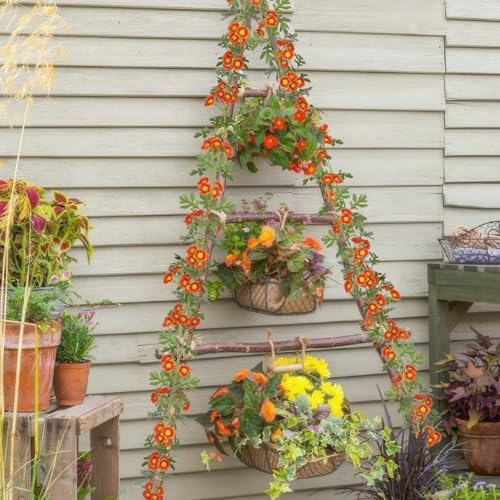 2 Pcs Fall Flower Garland Artificial Daisy Flower Garlands for Decoration, alternate view 7