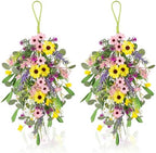 2 Pcs Spring Swags for Front Door