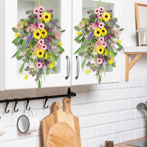 2 Pcs Spring Swags for Front Door, alternate view 7