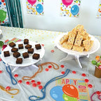 2 Piece Durable Cake Stands for Weddings Birthday Party Cupcake Holders Baby Shower Celebration Supplies, 12.5", alternate