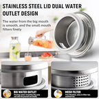2 Quart (2 Liter 68 oz) Square Glass Pitcher with Lid and Spout, Water Pitchers with Handle for Fridge, alternate view 5