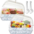 2 Set Cold Food Buffet Server Chilled Serving Tray